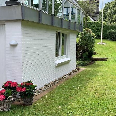 Ferienwohnung In Weisser Villa Am Kliff Flensburg Kültér fotó